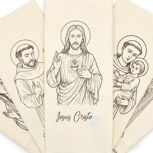 Pano de Prato Rústico Santos