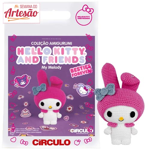 Kit Amigurumi Hello Kitty My Melody