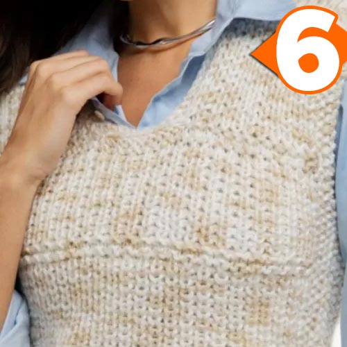 Receita Suéter de Crochê