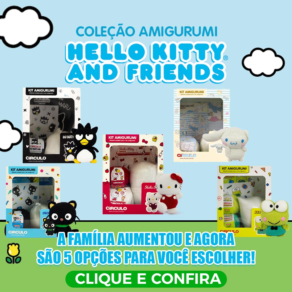 Kits Amigurumi Hello Kitty and Friends