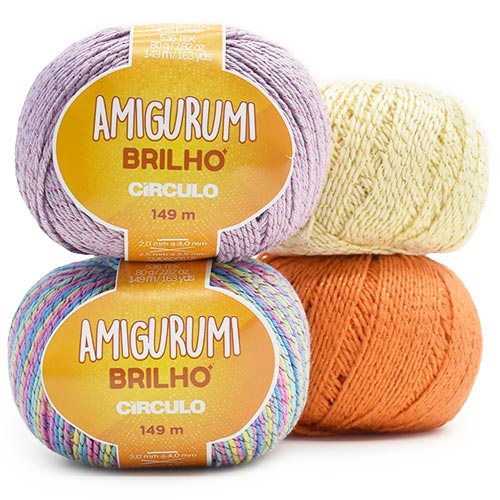 Fio Amigurumi Brilho