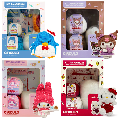 Kit Amigurumi Hello Kitty