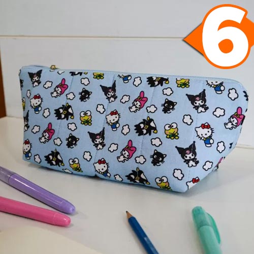 Receita Penal Hello Kitty and Friends de Costura com Tecido Círculo