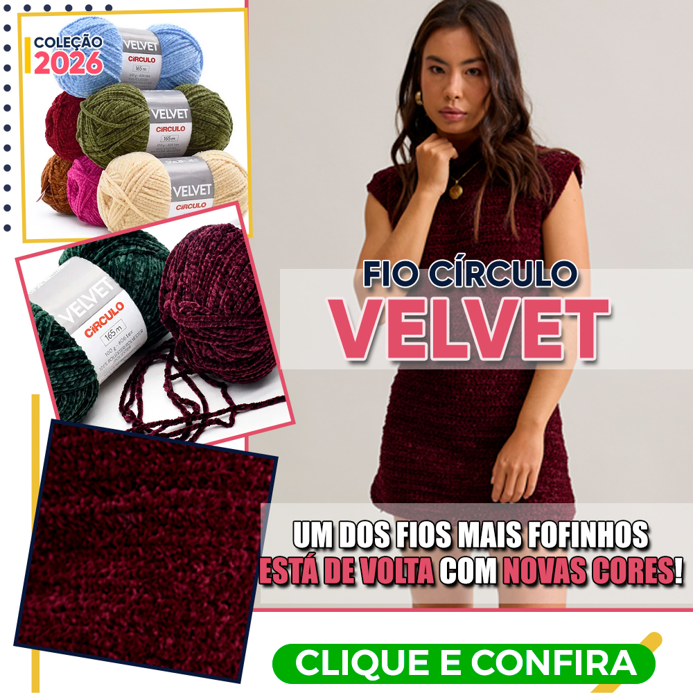 Fio Velvet Círculo