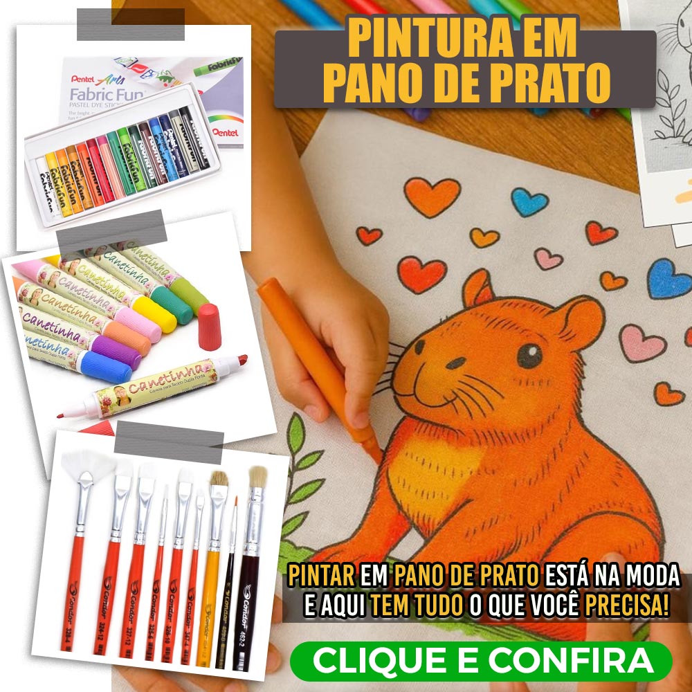 Pintura em Pano de PRato