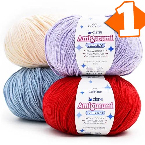 Fio Cisne Amigurumi Perfeito