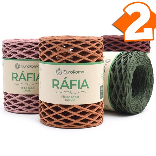 Fio de Ráfia Torcido Euroroma