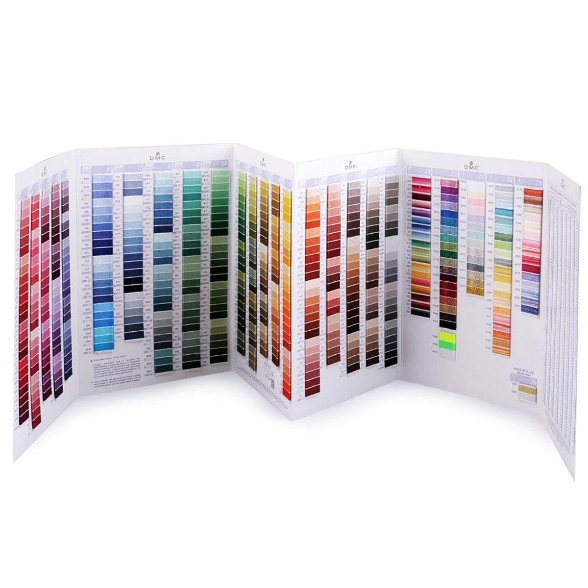 Cartela de Cores Linhas DMC