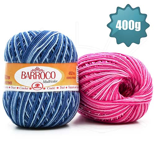 Barbante Barroco Multicolor