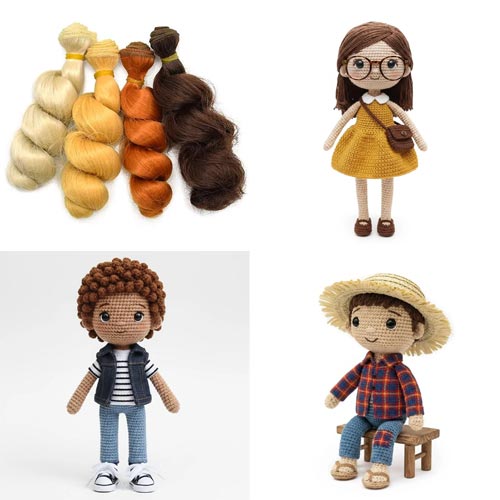 Acessórios para Amigurumi