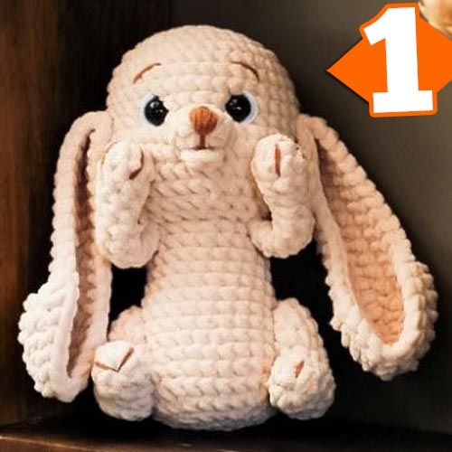 Receita Lagarta Aquarela de Amigurumi com Fio Amigurumi Chenille