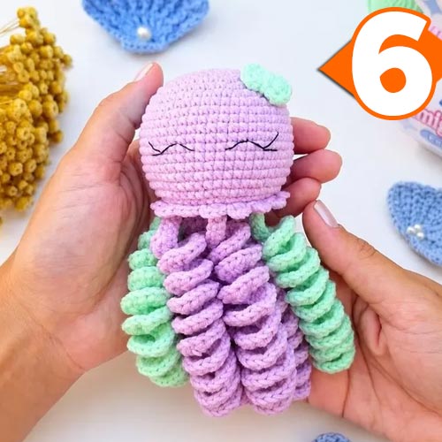 Receita Polvo Amigurumi: Tentáculos Espirais Que Você Vai Querer Fazer Agora