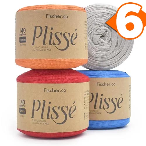 Fio Fita Plisse Fischer