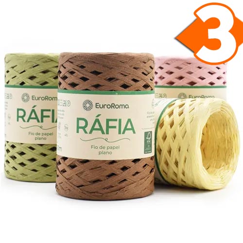Fio de Ráfia Plano Euroroma