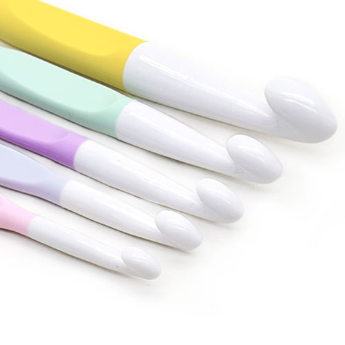 Agulha Crochê Soft Plus Círculo