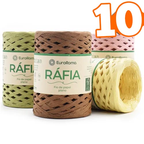 Fio de Ráfia Plano Euroroma