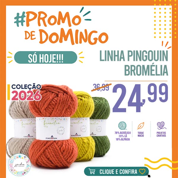 Fio Bromélia Pingouin