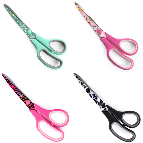 Tesouras Estampadas Círculo