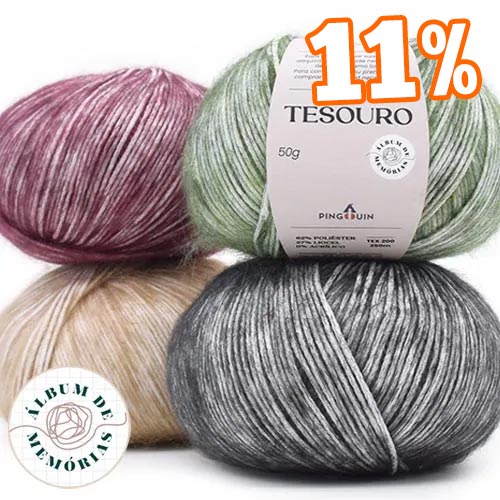 Fio Tesouro Pingouin