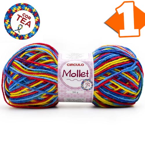 Lã Mollet 100g - 9137 TEA