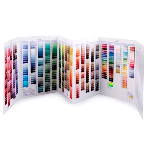 Cartela de Cores Linhas DMC