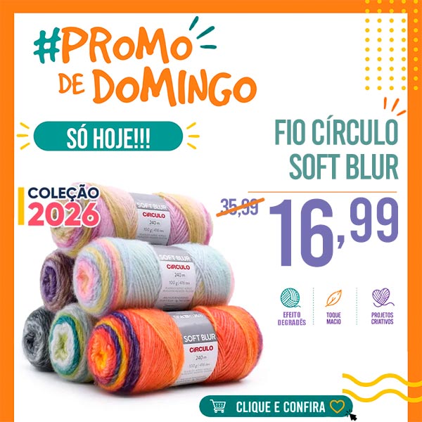 Fio Soft Blur Círculo