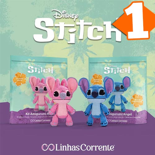 Kit Amigurumi Disney Stitch