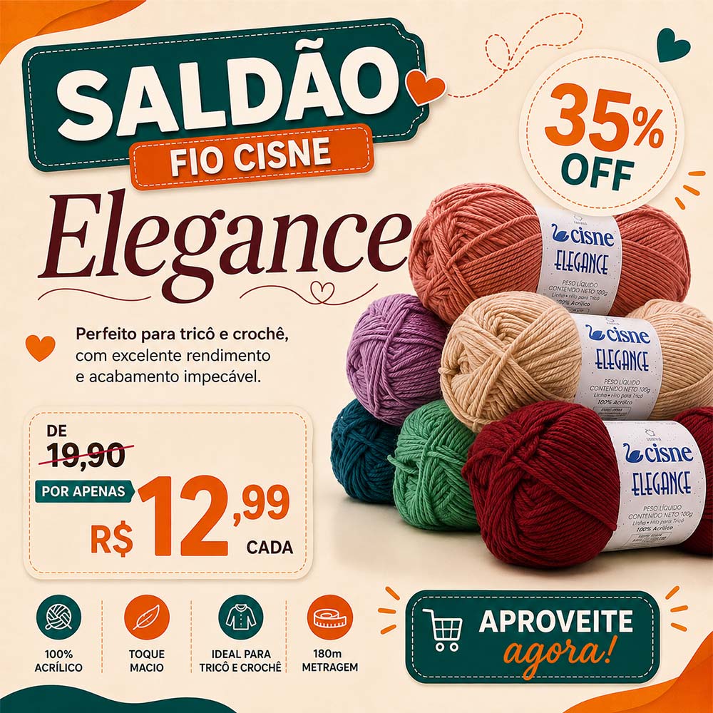 Mega Saldão Cisne Elegance