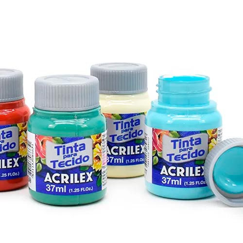 Tinta para Tecido Acrilex 
