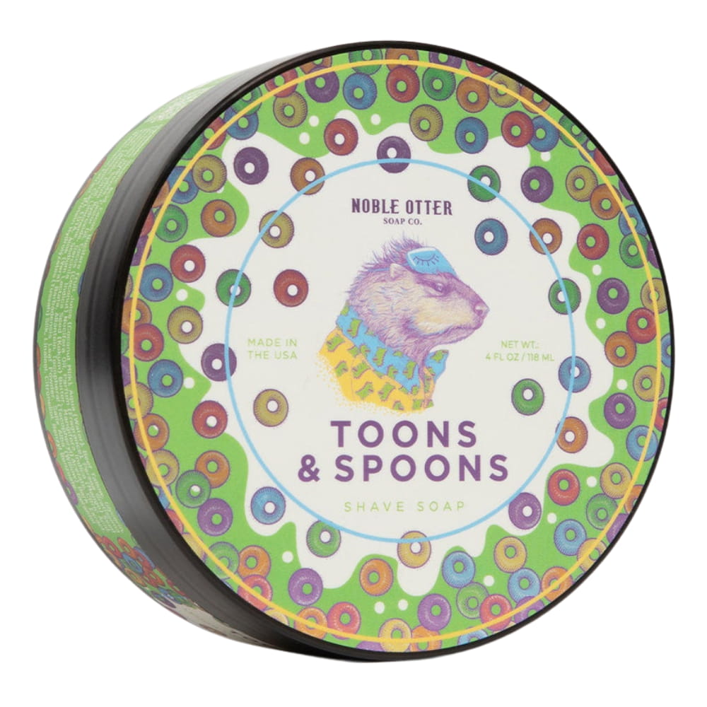 Image of Noble Otter Toons & Spoons Shaving Soap 113g