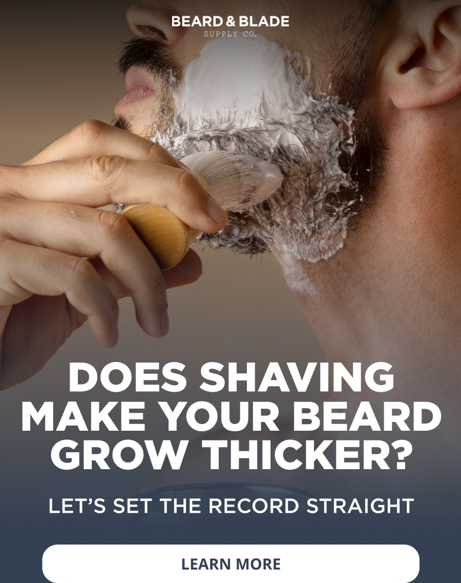 Does Shaving Make Your Beard Grow Thicker?