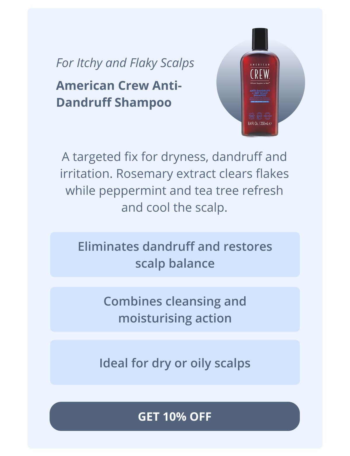 American Crew Anti-Dandruff Shampoo