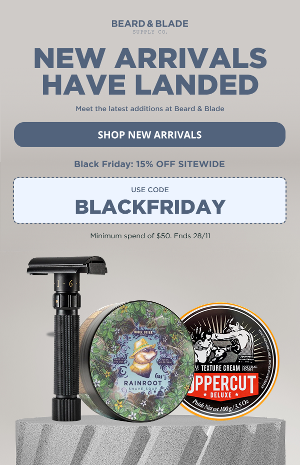 NEW ARRIVALS HAVE LANDED