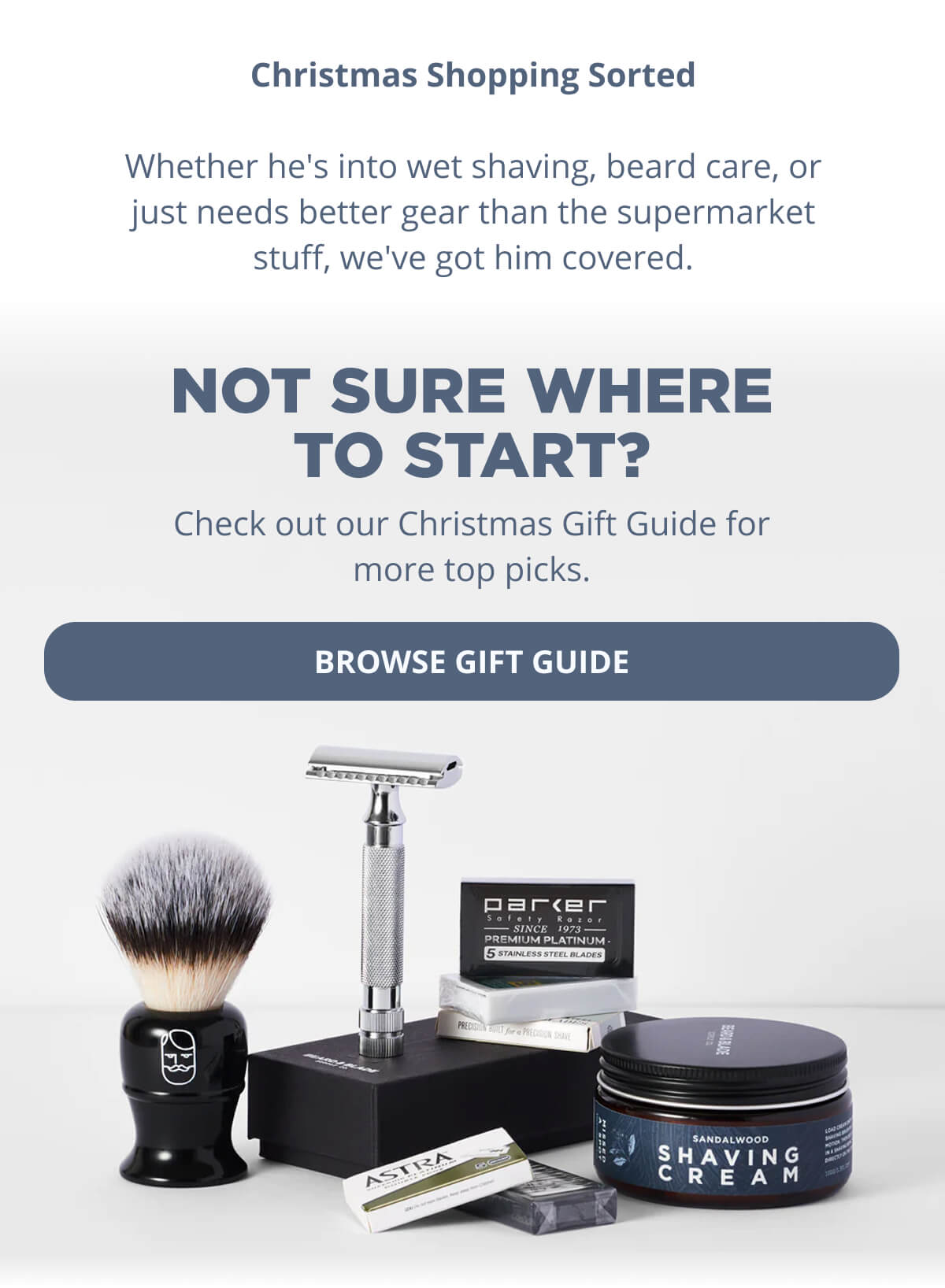 NOT SURE WHERE TO START?