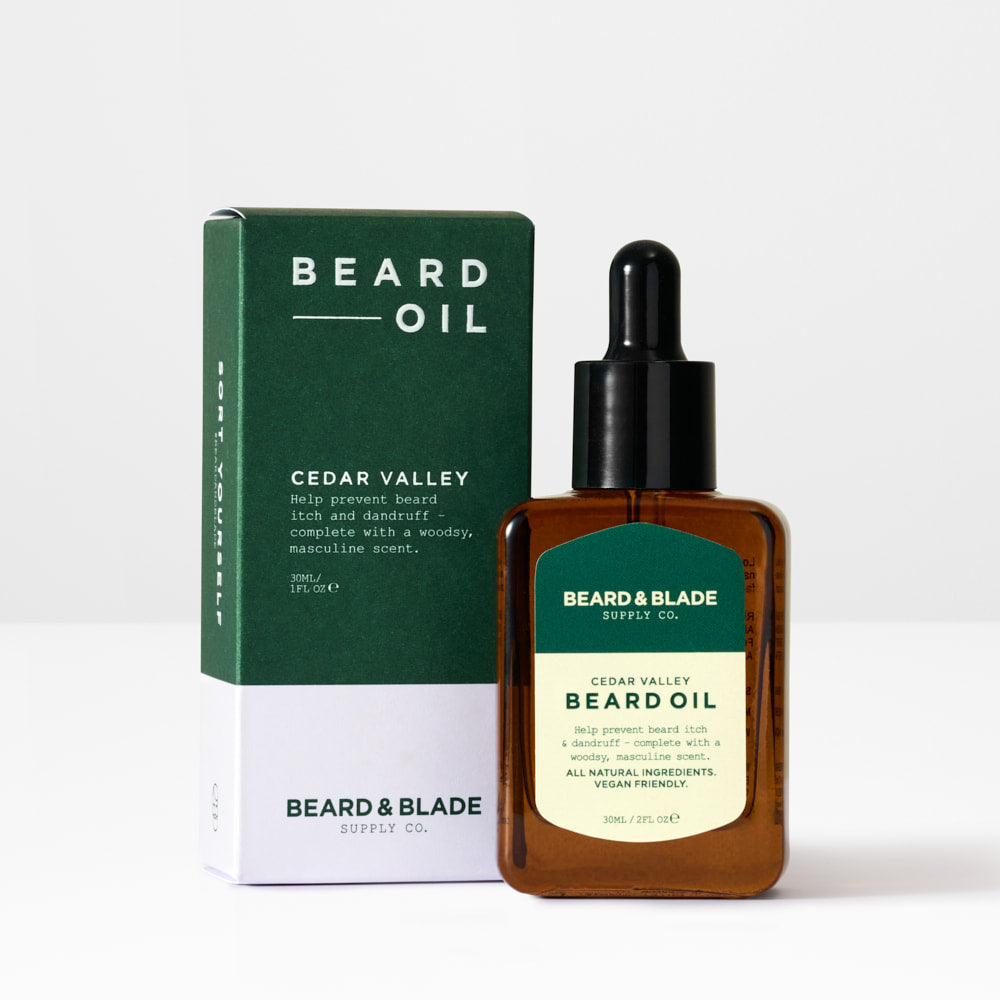 Image of Beard & Blade Beard Oil Cedar Valley 30ml