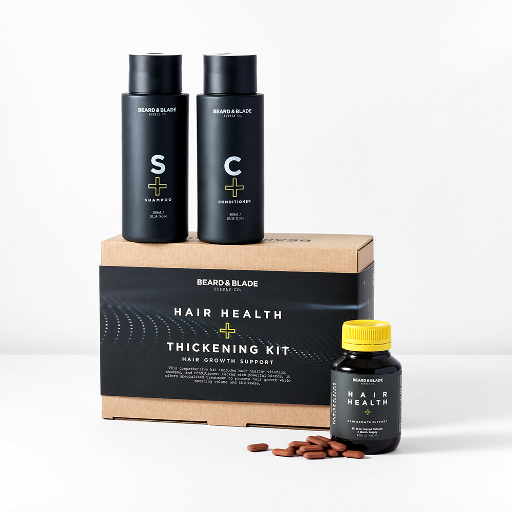 Image of Beard & Blade Hair Health+ Thickening Kit