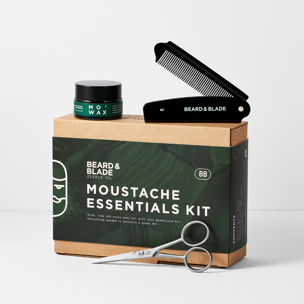 Image of Beard & Blade Moustache Essentials Kit