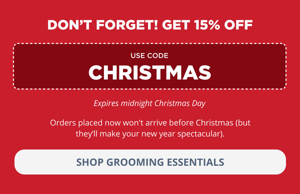 Don’t Forget! Get 15% off