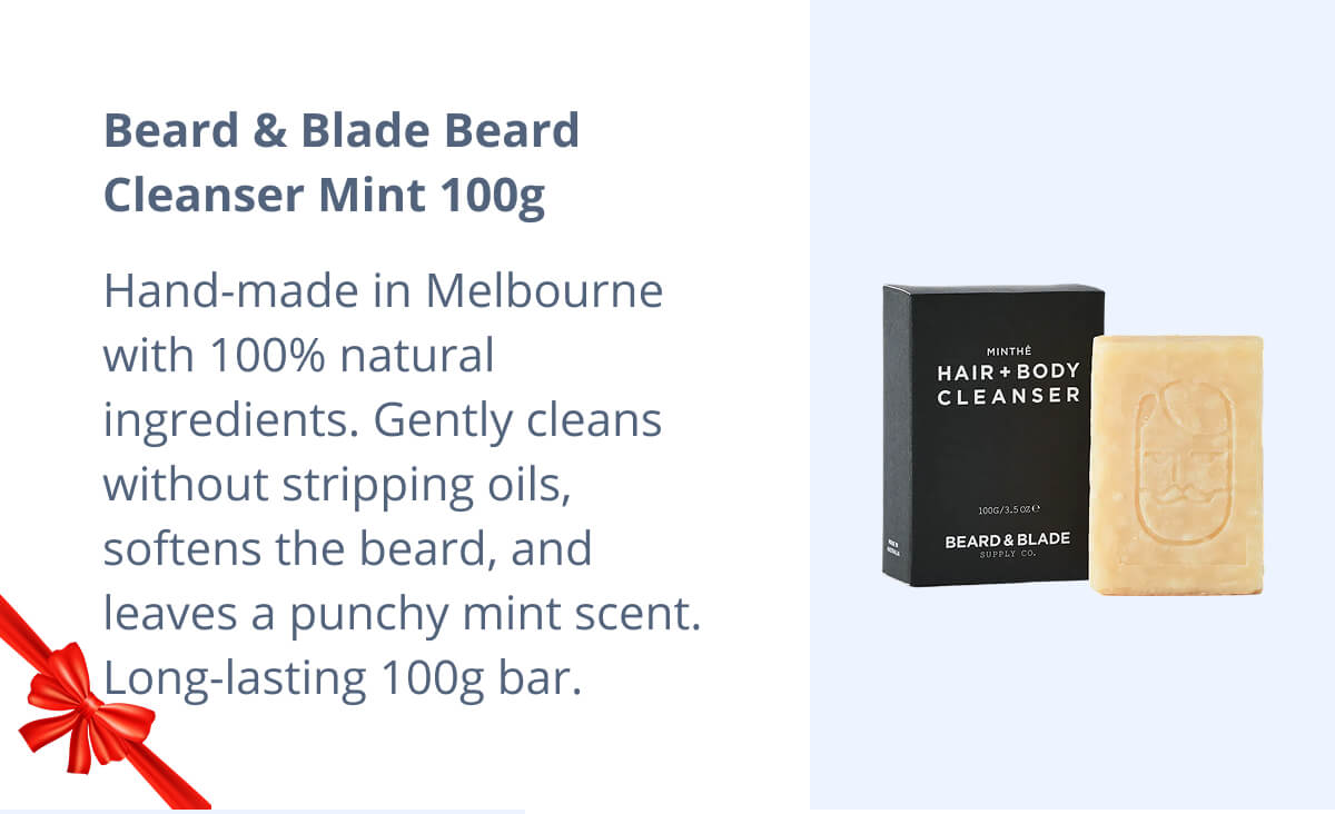 Beard & Blade Beard Cleanser Mint 100g