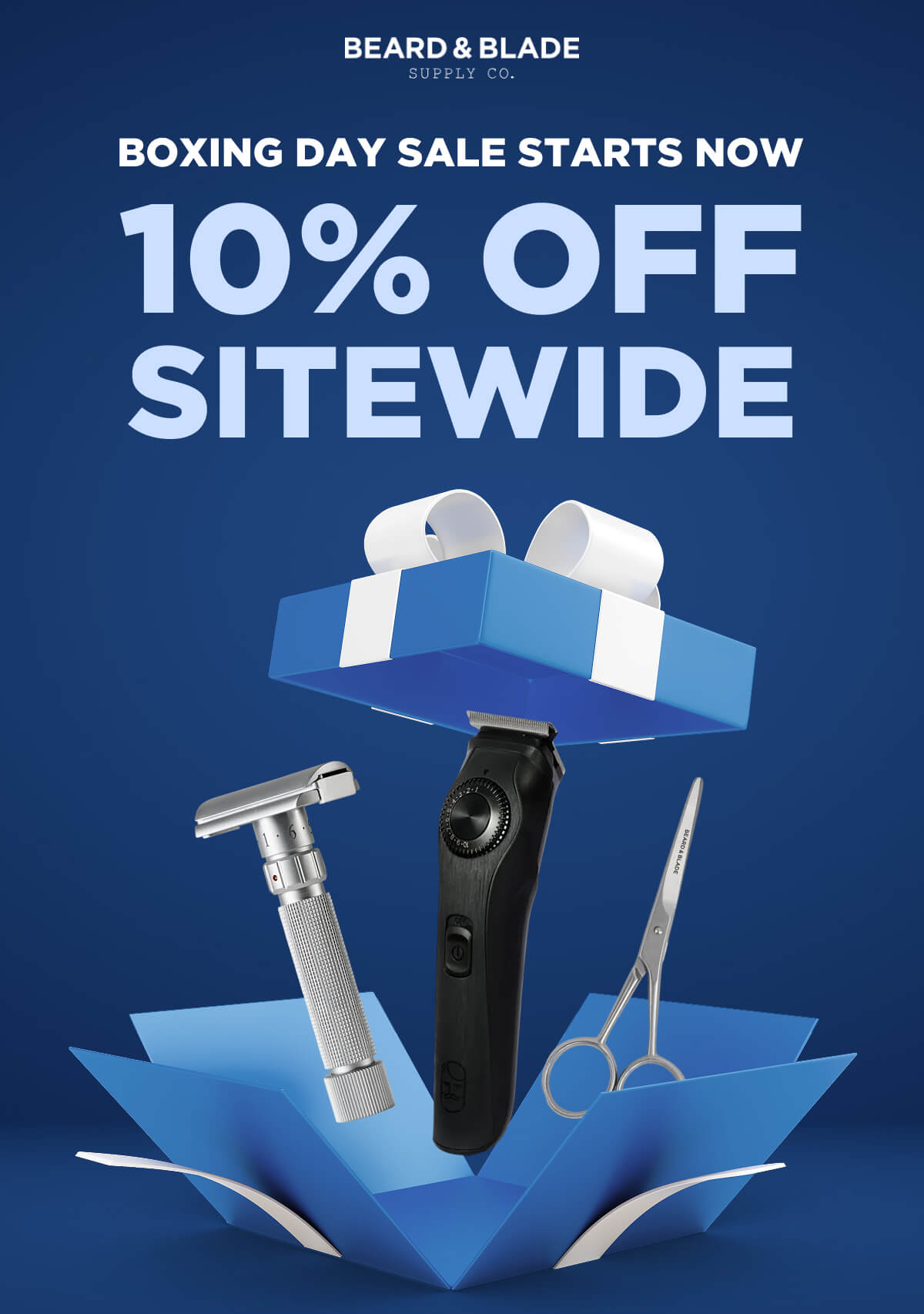 BOXING DAY SALE STARTS NOW SITEWIDE 10% OFF 
