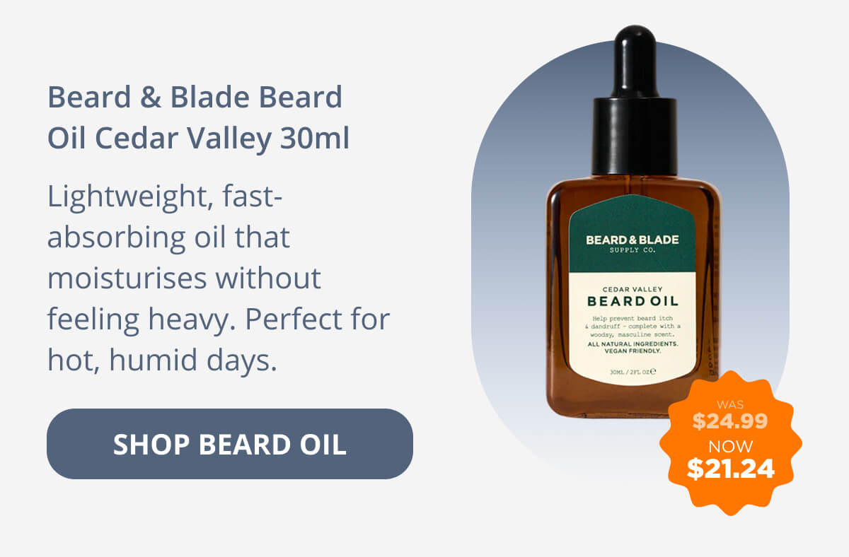 Beard & Blade Beard Oil Cedar Valley 30ml