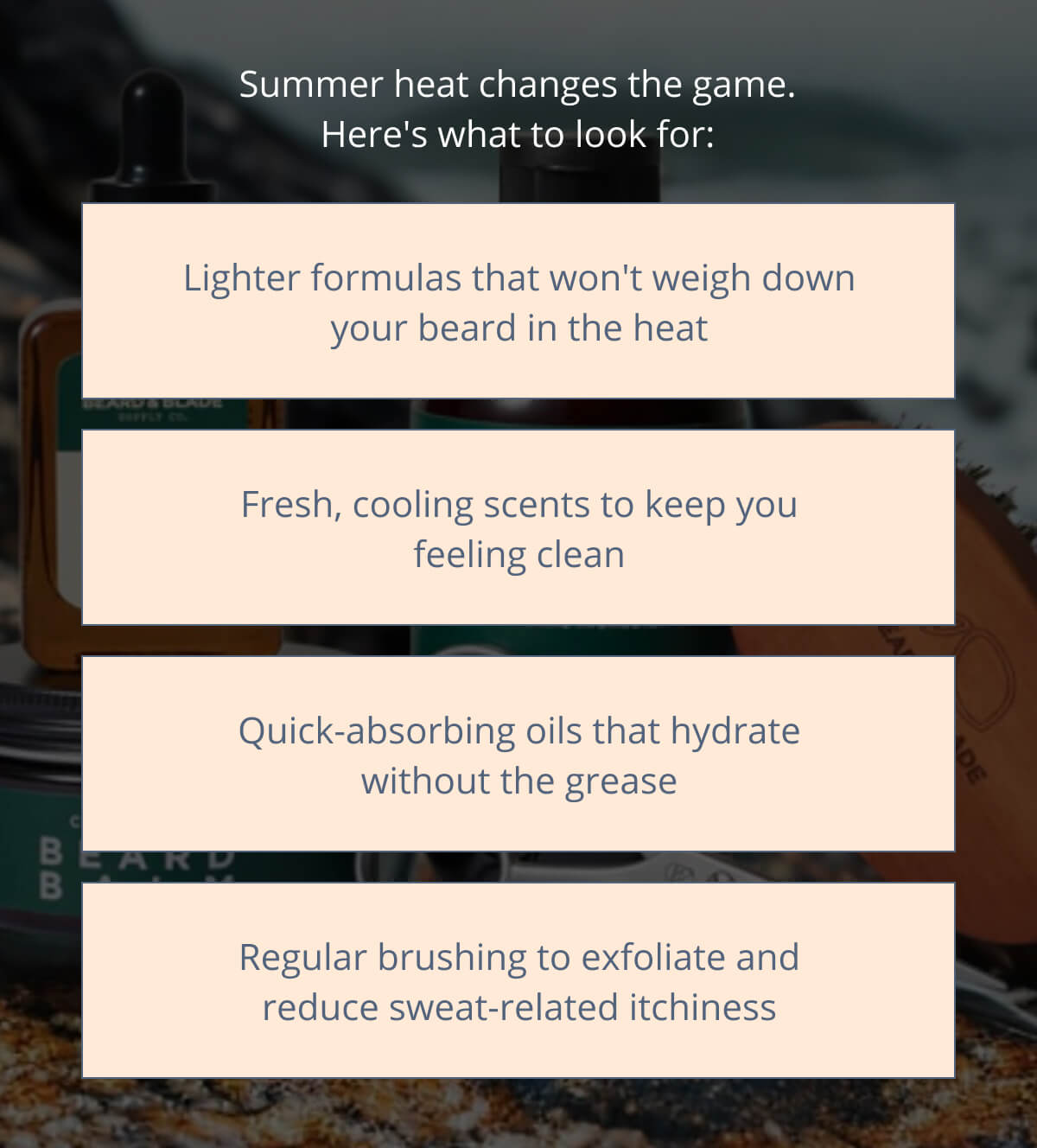 Summer heat changes the game. Here's what to look for: