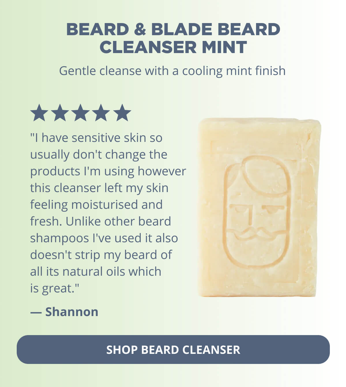 Beard & Blade Beard Cleanser Mint