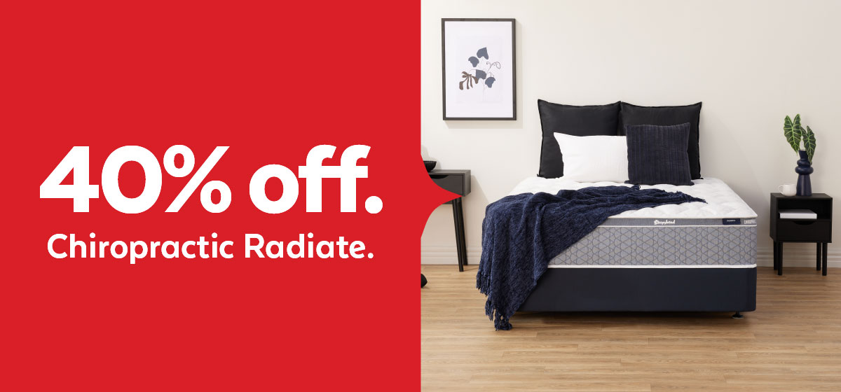 40% off Chiropractic Radiate.