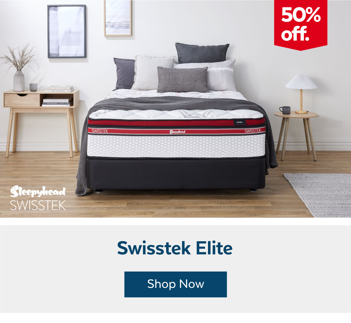 50% off Swisstek Elite