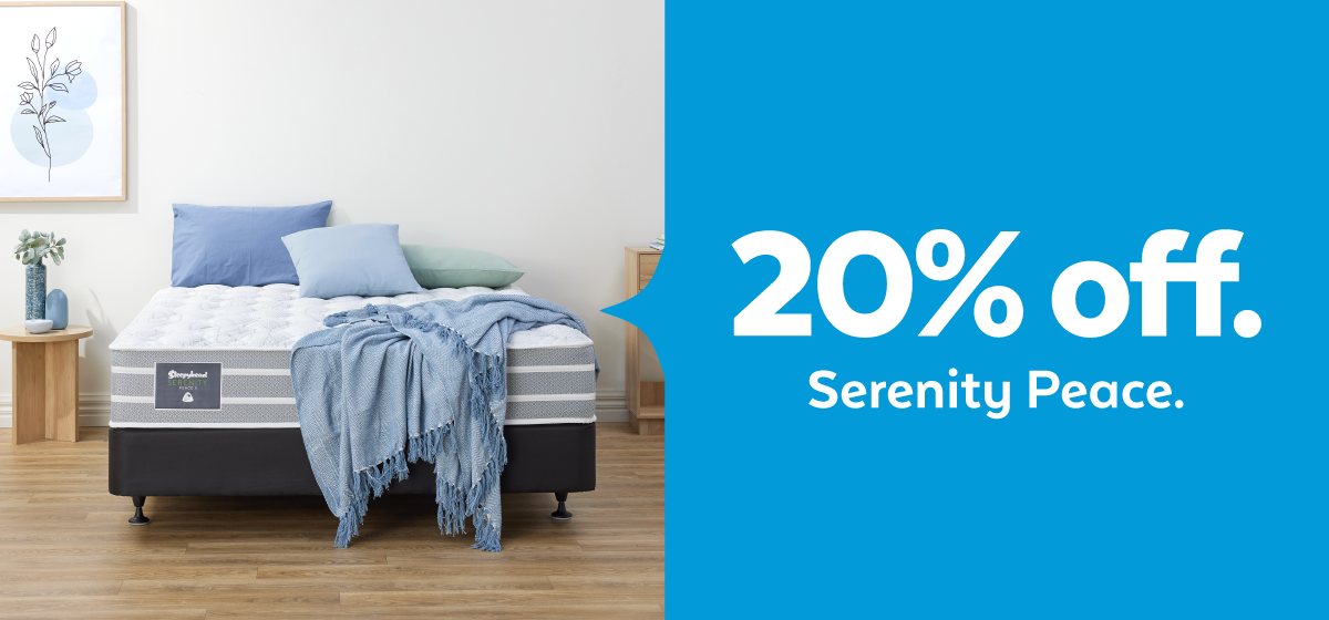 20% off Serenity Peace.