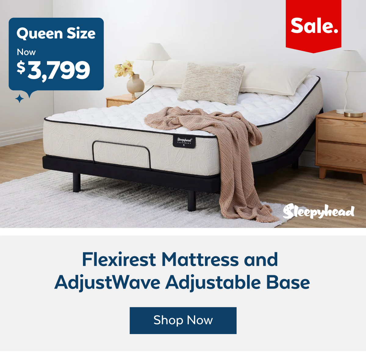 Sleepyhead Flexirest Adjustable Bed