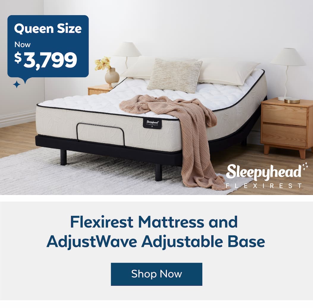 Flexirest Queen Mattress 50% off now $2,200