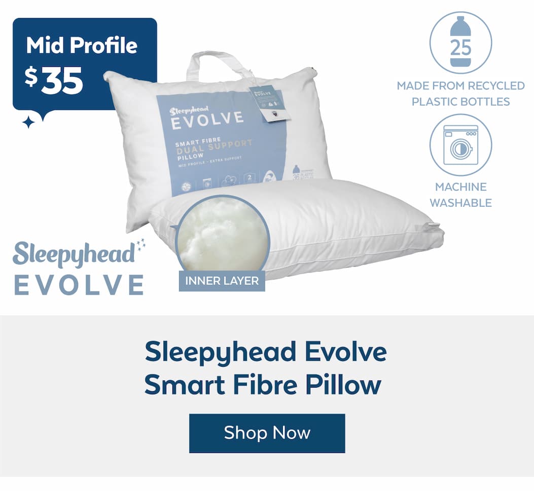Sleepyhead Evolve Smart Fibre Pillow $39