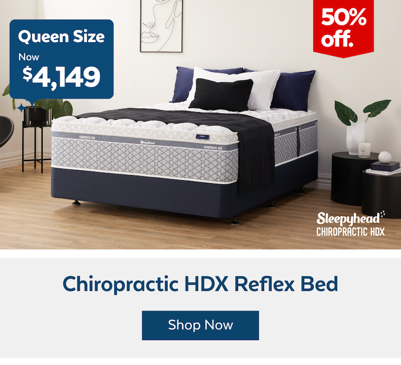 Sleepyhead Chiropractic HDX Reflex Bed Now From $4,149